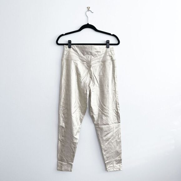 NWT Buff Bunny Collection Leggings L Gold-tone Pull On Cobra Legacy - Picture 4 of 11